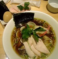 「特製トリプルSOBA」@Ginza Noodles むぎとオリーブの写真