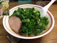 「ネギそば(ピリ辛)」@青竹平打ち中華そば 麺壱吉兆の写真