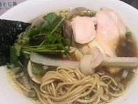 「蛤SOBA 950円」@Ginza Noodles むぎとオリーブの写真