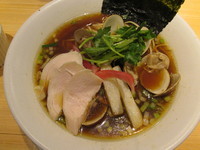 「蛤SOBA　「950円」」@Ginza Noodles むぎとオリーブの写真