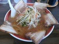 「味噌チャーシューメン（大盛）　：サービス券で１００円引き」@支那家 味しろの写真