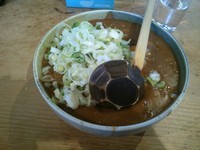 「カレーうどん＋たまご、ネギ」@吉宗の写真