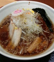 「柚子香る深谷ねぎソバ（880円）」@IPPUDO NOODLE EXPRESS 蓮田SA店の写真