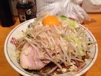 「小ラーメン豚入り＋汁なしとお土産豚1ｋｇ」@豚星。の写真
