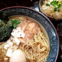 「【限定】 活真鯛塩そば（鯛飯付き）」@特級鶏蕎麦 龍介の写真