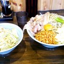さぶろうあぶら～麺大盛り＋豚ダブル・野菜マシニンニク