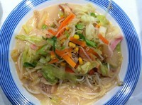 「野菜たっぷりちゃんぽん 690円」@リンガーハット ファッションクルーズひたちなか店の写真