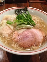 「海老ワンタンラーメン（塩旨）」@井之上屋の写真