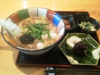 「星火ラーメン黒米おにぎり御膳(塩)」@旬魚菜・炭火焼・鍋・星火の写真