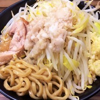「みそラーメン並780円全増し」@ジャンクガレッジ プレナ幕張店の写真
