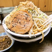 「雷味噌（特盛＋カレー）　1,000円」@雷 北松戸本店の写真