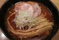 「魚介正油ラーメン大盛り　670円」@中華そば 桃李の写真