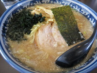 「醤油豚骨らーめん大盛り756円」@活力豚骨ラーメン 大成屋の写真