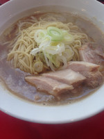 「比内鶏そば+中盛り+肉増し」@自家製麺 伊藤 浅草店の写真