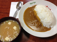 「カレーライス大盛」@お食事処 三好弥 業平店の写真