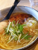 「うま塩そば(濃厚）＋味玉＋大盛り750円」@麺屋宗 -sou- 中目黒店の写真