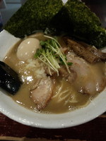 「夜限定　鶏煮干しそば」@ラーメン 和なりの写真