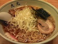 「醤油ラーメン」@ファッションラーメン 大元の写真