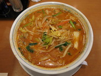 「ピリ辛みそラーメン：850円」@中華レストラン 胡弓 竹ノ塚店の写真