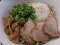 「俺とあぶらそば 大盛」@俺とあぶら Select 神田支店給油所の写真