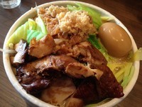 「【限定】鶏鶏味噌イノジ（生姜風味）750円+味玉100円」@INOSHOWの写真