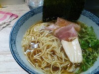 「煮干しそば＋マグロ丼」@中華そば 四つ葉の写真