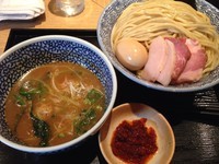 「特製濃厚魚介辛つけ麺」@麺屋 一燈の写真