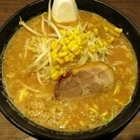 「みそらーめん（並盛）￥７８０」@麺達 うま家の写真