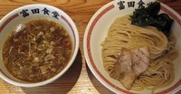 「つけそば（並）２２０g￥７３０」@松戸中華そば 富田食堂の写真