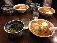 「元ラーメン➕豚めし」@銀座元楽の写真