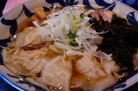 「海鮮わんたん麺（大盛）＋炊き込みご飯（ランチ１５０円）」@らーめん 神田 磯野の写真