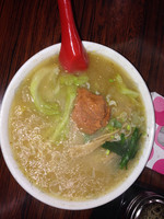 「赤湯からみそラーメン800円」@龍上海 山形店の写真