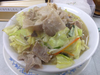 「肉入りタンメン」@タンメン照の写真