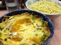 「【期間限定】もり天津 830円＋中盛り 60円（麺カタメ）」@所沢大勝軒の写真