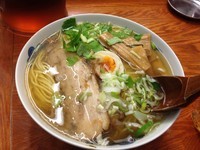 「和風柚子ラーメン大盛」@麺屋ひょっとこの写真
