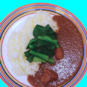 本日のカレー、チキンカレー800円