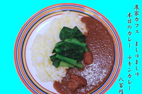 「本日のカレー、チキンカレー800円」@農家カフェ ましゅましゅの写真