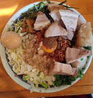 「台湾混蕎麦（750円）+豚マシ（100円）＋大盛（50円）」@豚星。の写真