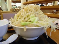「ラーメン大盛り(全部W)720円」@ジャンクガレッジ イオンレイクタウンmori店の写真