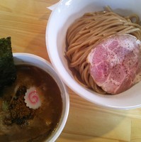 「牡蠣つけ麺  ８５０円（２月２８日迄の限定）」@麺処 門つるの写真