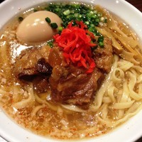 「【限定】俺の豚魚」@スタミナラーメン 馬しゃ屋の写真