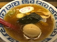 「味玉入り煮干しらーめん　470円」@そば新 蒲田西口店の写真