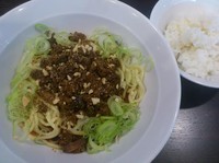 「汁なし担々麺 ￥800」@味噌麺 伝堂の写真