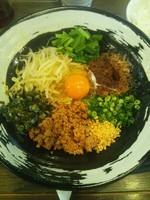 「台湾まぜそば」@らうめん考房 ありがた屋の写真