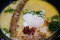 「鶏白湯そば （大盛無料）」@麺巧 潮の写真