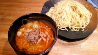 「辛味みそつけ麺」@つけ麺屋 やすべえ 池袋店の写真