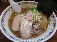 「らーめん（６５０円）」@中華そば 仙人掌の写真