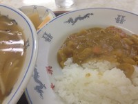 「半カレーライス」@幸楽の写真