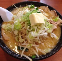 「みそバターらーめん(¥800)+もやし(¥100)」@なりたけ 栄店の写真