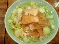 「醤油ラーメン 550円」@丸信ラーメン 駅前店の写真